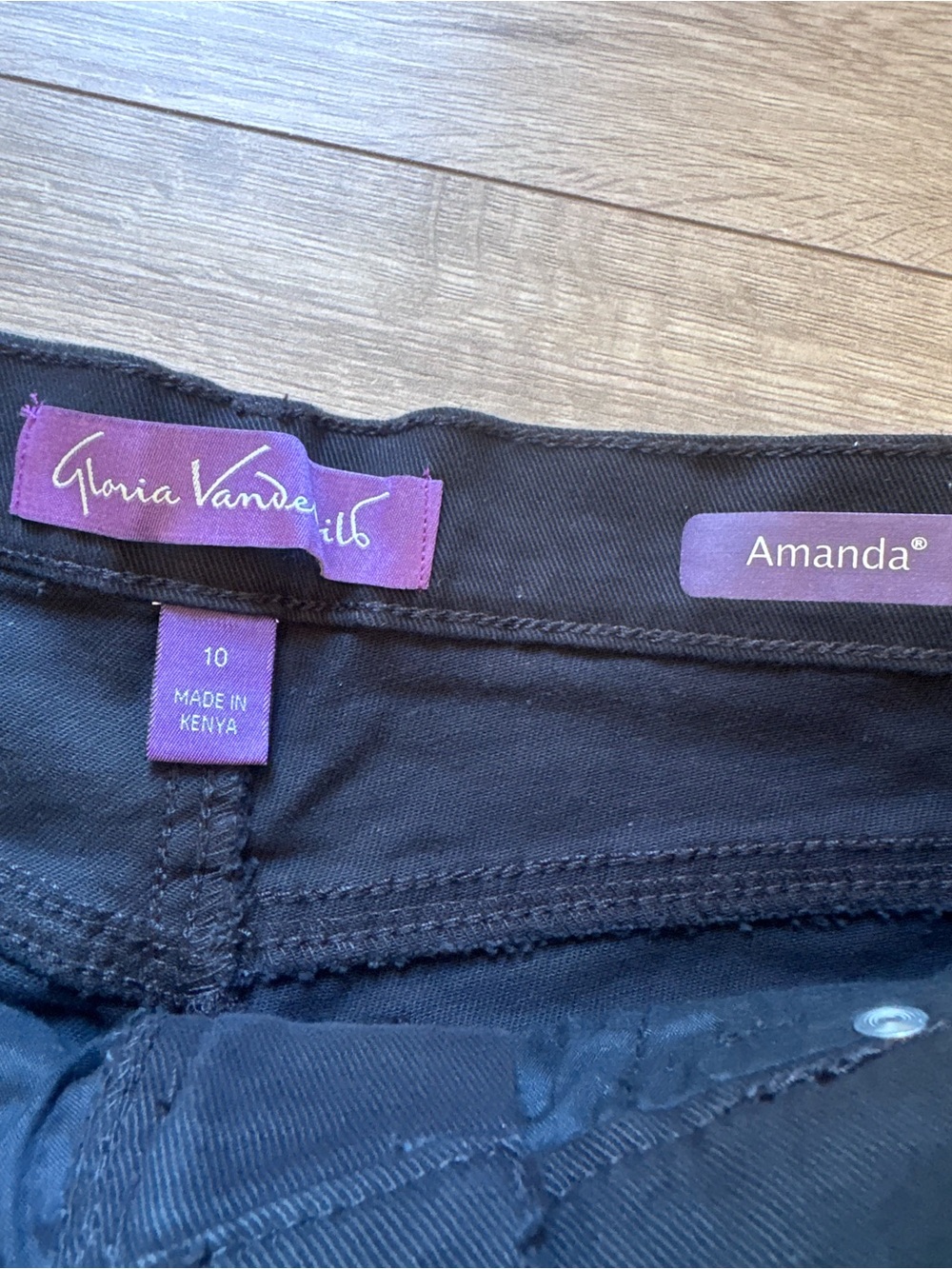 Gloria Vanderbilt Amanda Classic Stretch Jeans 10 Short - Picture 3 of 6